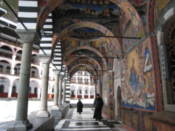 Frescoes on the chapel
