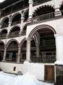 Accommodation area of the monastery