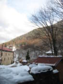 Buildings near the monastery