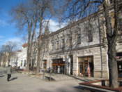 Along the main street