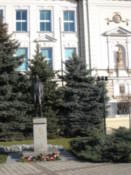 Along the main street