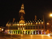 University Library by night