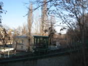 Cable car alongside Potemkin steps