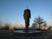Statue in Shevchenko Park