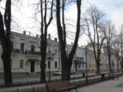 Along Prymorsky Bulevard
