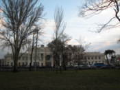 The train station