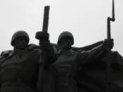 Statues at the Great Patriotic War Museum