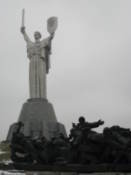 Nation's mother towers over statues
