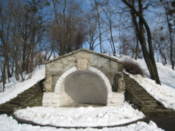 In the grounds of the High Castle park