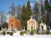 Just inside the entrance of the Lychakivskiy Cemetery