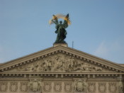 Decoration on the Lviv Theatre of Opera and Ballet