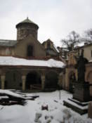 Armenian Cathedral courtyard