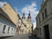 Approaching St. Nicolas Church