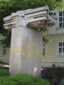 Memorial near the Cathedral