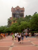 The Tower of Terror - the one ride that I gave a miss at MGM